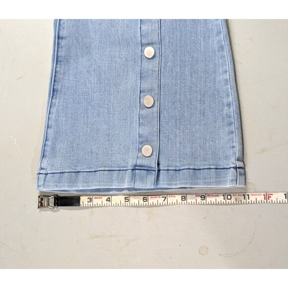 Skinnygirl Jeans High Rise Flare W/ Snaps Size 30 Y2K - Picture 6 of 11